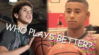 Who is better player ?! LaMelo Ball vs Julian Newman Compilation