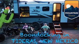 Boondocking in TIJERAS, NEW MEXICO!! Jayco Jay Flight 212 QBW SLX8 (Rocky Mountain/ BAJA Edition)