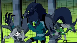 Todas las transformaciones de Blitzwolfer ~ Ben 10 (Español latino)