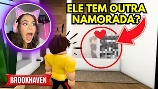 ESPIONEI MEU NAMORADO e DESCOBRI UM SEGREDO!!! BROOKHAVEN!!! - ROBLOX