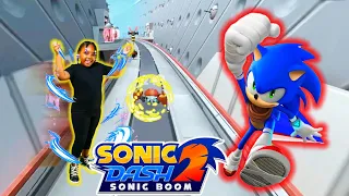 Sonic Dash 2 Sonic Boom In Real Life | Sonic the Hedgehog |