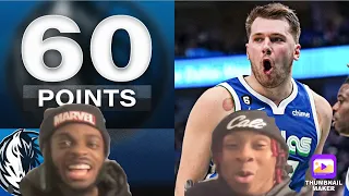 LUKA WENT FOR 60 PTS!! Ki & Jdot Reacts to KNICKS at MAVERICKS | FULL GAME HIGHLIGHTS |