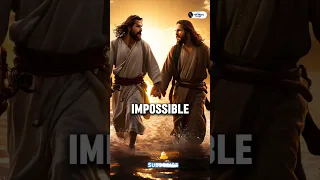 When you walk with God, the impossible becomes possible.#jesus  #short #shorts #shortsvideo #fyp