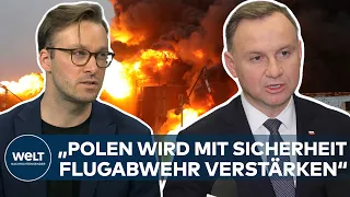 UKRAINE-KRIEG KOMMT NÄHER? So reagiert Polen nach dem Raketeneinschlag | WELT Analyse