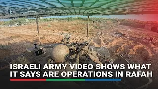 Israeli army video shows what it says are operations in Rafah | ABS-CBN News