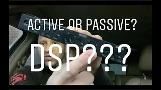 SQ in Cars - Part 5 - Active or passive? Do you need a DSP?