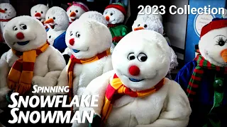 Spinning Snowflake Snowman Collection Video