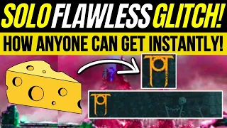 NEW Warlord's Ruin SOLO FLAWLESS GLITCH - How ANYONE Can Get Instantly Easy Artifice Farm Destiny 2