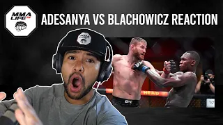 Israel Adesanya vs Jan Blachowicz REACTION!!