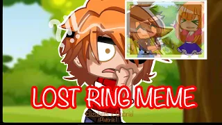 LOST RING MEME||FNAF||ELIZABETH X GABRIEL||PAST||FT:Fritz