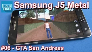 GAMEPLAY ANDROID - GTA SAN ANDREAS - SAMSUNG GALAXY J5 2016 METAL