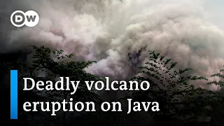 Thousands flee volcanic eruption on Indonesian island of Java | DW News