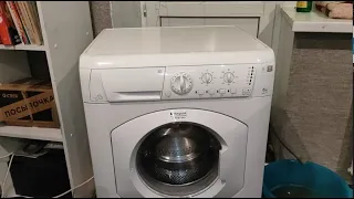 New washing machine Hotpoint Ariston ARXL 105!