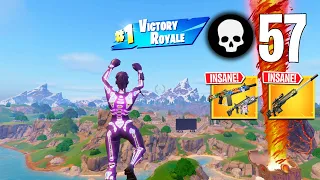 57 Elimination  Solo Vs Squads Wins Full Gameplay (Fortnite Chapter 5)