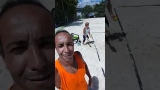 AULA DE BEACH TÊNIS EM SÃO PAULO PARA TERCEIRA IDADE.