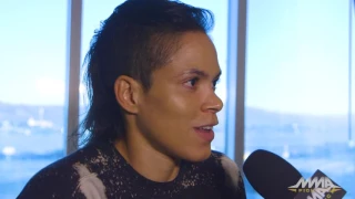 UFC 207: Amanda Nunes On Ronda Rousey's Media Blackout, Lack Of Respect