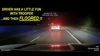 Chevrolet CAMARO baits Arkansas State Police Trooper and then PUNCHES it - Pursuit hits 132 MPH+