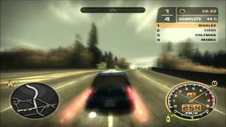 Need for Speed Most Wanted Car Test - VW Golf GTI MK5