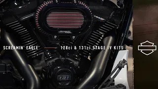 Screamin' Eagle 128 & 131 Stage IV Kits | Harley-Davidson