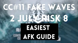 Day 10 Daily Risk 8 & Challenge 4OPs  | Easiest AFK Guide | CC#11FakeWaves | Arknights