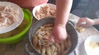 Гуцульські голубці 🤠👍Рецепт пирога з інтернету (вийде не вийде) ПРОБУЄМ👌☺️