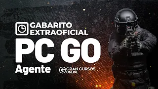 Concurso PC GO Agente - Correção da prova e Gabarito Extraoficial do Gran Cursos Online