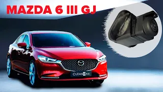 Пример работы омывателя камеры Mazda 6 III GJ 2018-  (3491) модель с системой кругового обзора