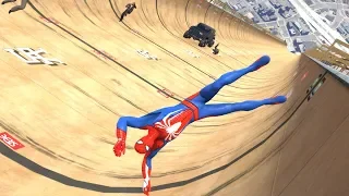 GTA 5 SPIDERMAN Ragdolls Jumps/Falls Compilation #1 (Euphoria physics Funny Moments)