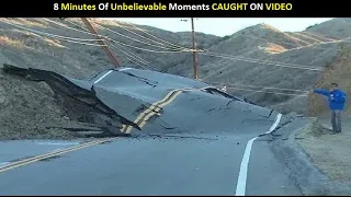 8 Minutes Of Unbelievable Moments CAUGHT ON VIDEO .