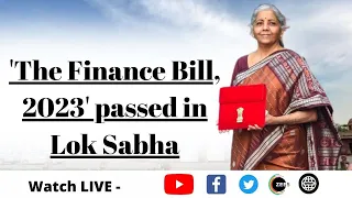 The Finance Bill, 2023 was passed in the Lok Sabh,  Anil Singhvi Decodes STT Confusion