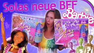 Barbie Color Reveal peel off auspacken 💕 Barbie FEE vs. MEERJUNGFRAU 🧚🏼‍♀️🧜🏼‍♀️ Einhorn 🦄