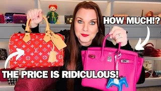 MY MOST EXPENSIVE BAGS! The prices, are they worth it, would I do it again!