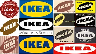 Evolution of IKEA Logo 1951 - 2019