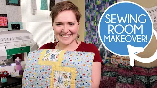 How to Organize & Maximize your Sewing Room!