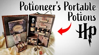 Creating a Harry Potter inspired Portable Potions Box | A Collab with @wizardryworkshop
