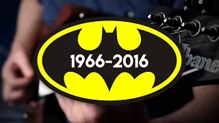 Batman Movie Themes (1966 - 2016) on Guitar