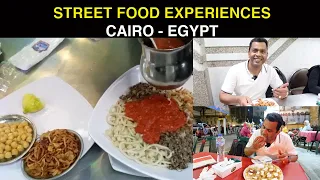 STREET FOOD EXPERIENCES IN CAIRO, EGYPT | TRAVEL VIDEO VLOG