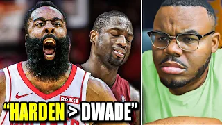 "DWADE was NEVER on James Harden's level in his NBA career"