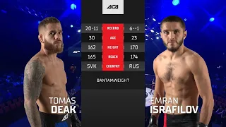 ACA 128: Томаш Дэк vs. Эмран Исрафилов | Tomas Deak vs. Emran Israfilov