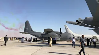 Dubai Airshow 2021: Dassault Rafale flying display & Lockheed MC-130 walkthrough