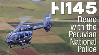 The Peruvian National Police tests out the H145