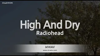 Radiohead-High And Dry (Karaoke Version)