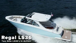 Two Regal LS36's - Running and Walkthrough of The Best Boat for Lake of The Ozarks