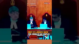 Same Sex Marriage In India | Supreme Court Refuses To Legalise Gay Marriage | N18S #shorts #viral