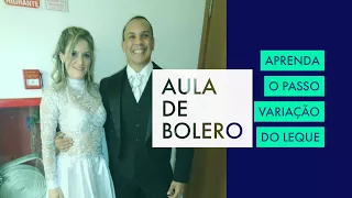 AULA DE BOLERO-APRENDA O PASSO DE BOLERO VARIAÇÃO DO LEQUE COM FRANZ ROCHA E PATRICIA AGUILAR!!