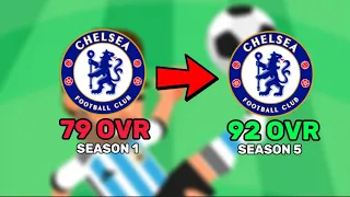 I took over Chelsea for 5 seasons