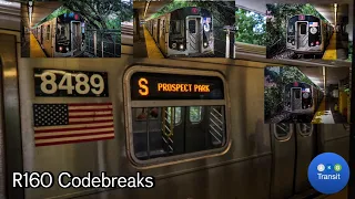 every various R160 Codebreaks feat. V train