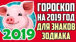 КАКОЙ БУДЕТ 2019 ГОД ДЛЯ ВСЕХ ЗНАКОВ ЗОДИАКА