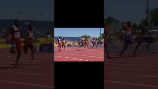 Andre De Grasse perfect sprinting