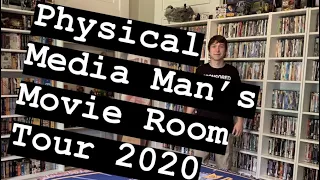 Movie Room Tour 2020 - Physical Media Man, DVDs, Blu Rays, Seasons Posters